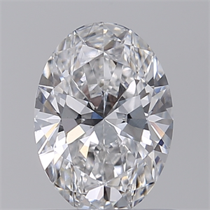Image 2-0.80ct E VS1 Lab Grown  Oval Diamond